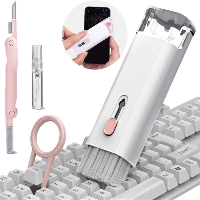New Headset 7 In 1 Kit Scalable Keyboard Cleaner Brush Earphone Cleaning Pen Cleaner